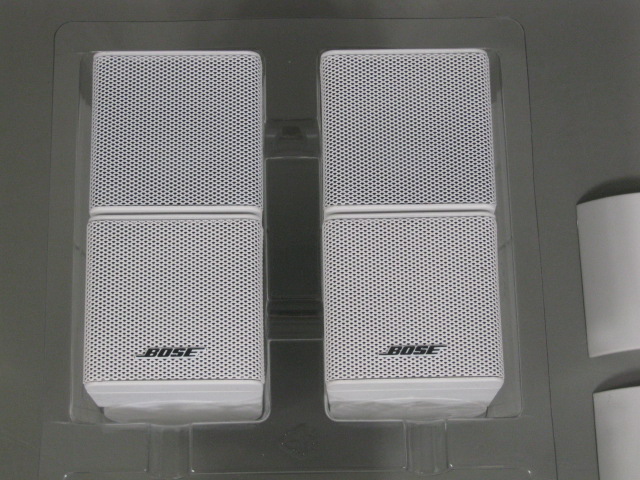 Bose Lifestyle V30 Home Theatre White Cube Speakers + Center Channel EXC COND! 1