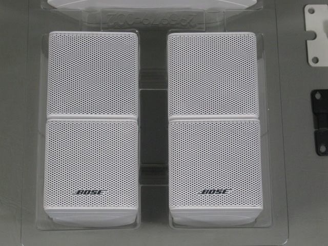 Bose Lifestyle V30 Home Theatre White Cube Speakers + Center Channel EXC COND! 3