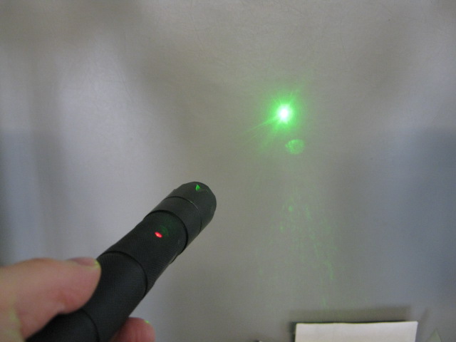 Wicked Spyder Series II 2 GX Green Laser Pointer 200-300mW + Box Charger Manual+ 1