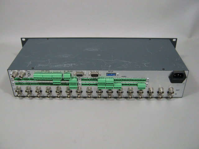Kramer VS-162AV Rackmount 16x16 Audio Video Stereo Matrix Switcher BNC AV Switch 6