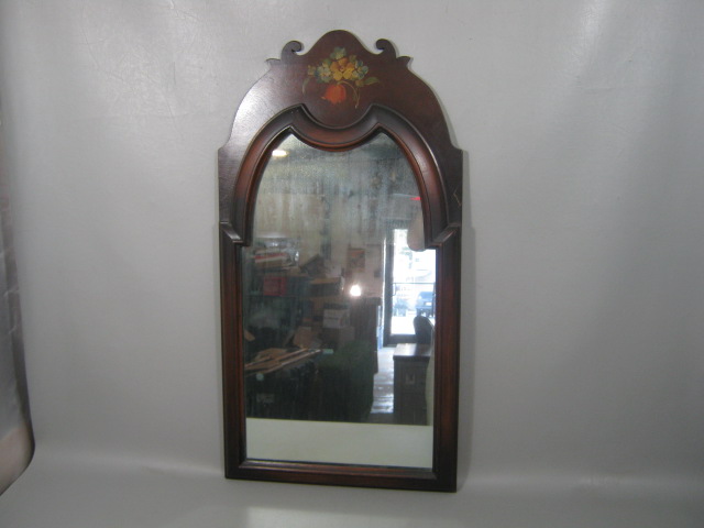 Smith Ellis Joyce Hildreth Lenox Shops Handpainted Wood Wooden Wall Mirror #436