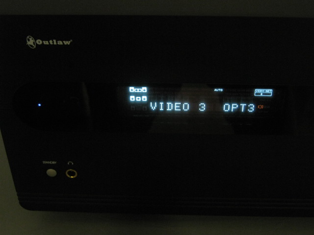 2005 Outlaw Model 990 7.1 Channel Surround Audio Video A/V Preamp Processor NR! 3