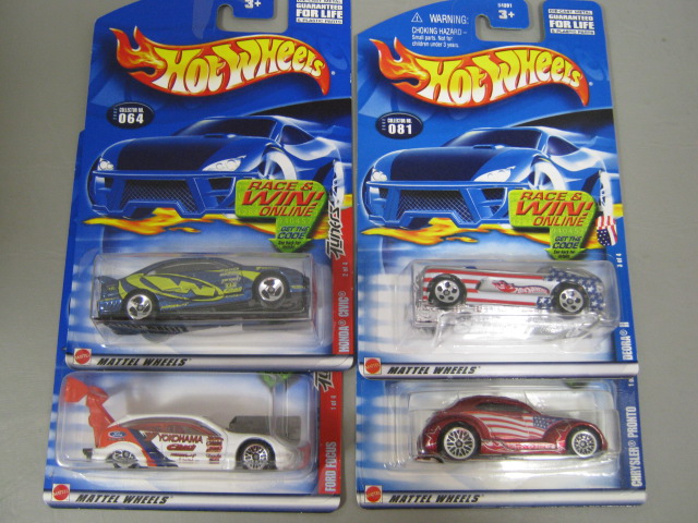 Large Lot Hotwheels Assortment 76 Unopened Cars MOC Mattel Shipper Box 2002 NR! 4