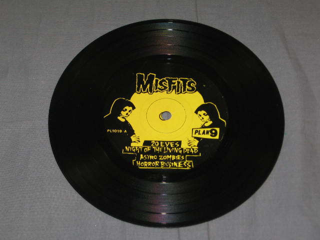 5 Misfits 45 7" Records Evilive Bullet Import Danzig + 2