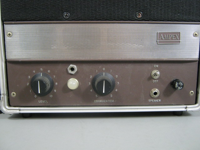 Vtg Ampex Audio 622 Suitcase Tube Guitar Amplifier Amp Speaker System 10 Watt NR 1