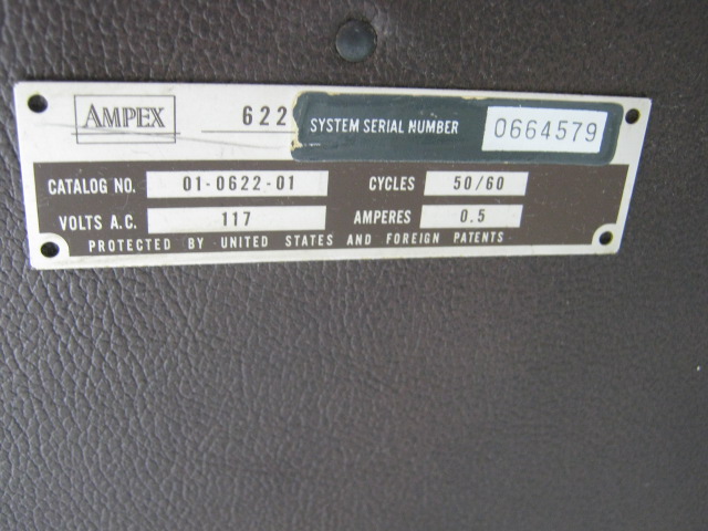 Vtg Ampex Audio 622 Suitcase Tube Guitar Amplifier Amp Speaker System 10 Watt NR 3