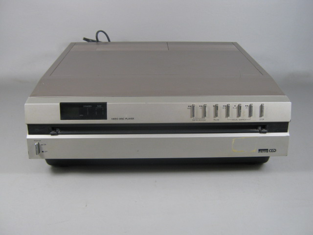 Mongomery Ward CED Gen 10301 Video Disc Player Laserdisc Selectavision 1981 NR!