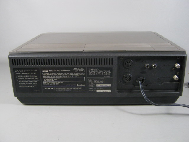Mongomery Ward CED Gen 10301 Video Disc Player Laserdisc Selectavision 1981 NR! 4