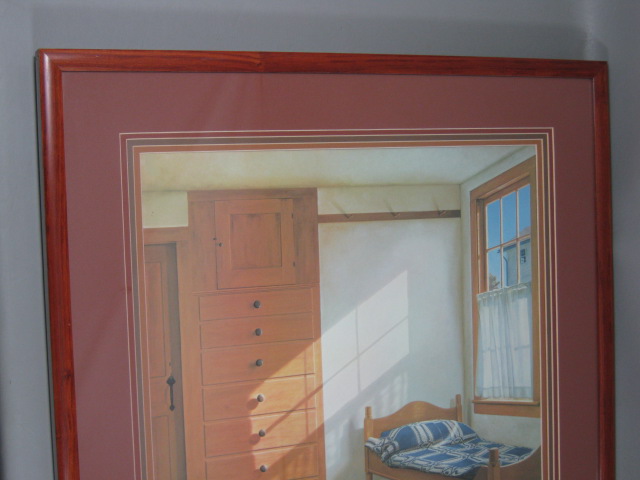 1989 Edward Gordon Signed Numbered S/N Ltd Ed Lithograph Seven Drawers 239/350 1