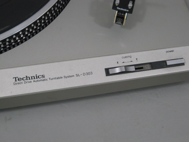 Technics SL-D303 Direct Drive Turntable Audio Technica LS 300 Cartridge Manual + 7
