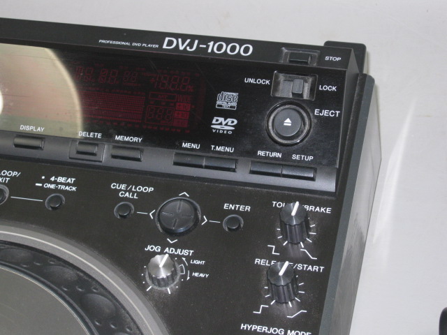 Pioneer DVJ-1000 DVD Player Professional DJ Turntable MP3 CD Dolby Digital NR! 2