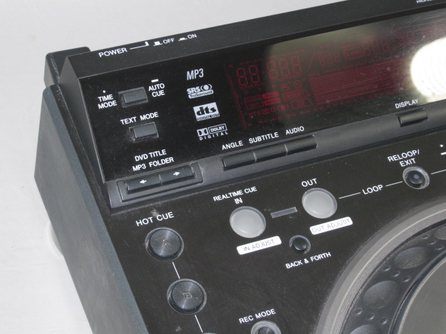Pioneer DVJ-1000 DVD Player Professional DJ Turntable MP3 CD Dolby Digital NR! 3