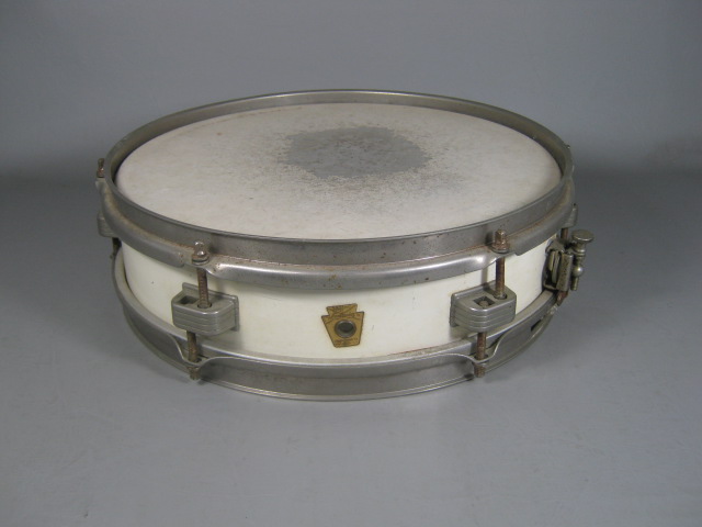 Vtg 1965 Ludwig Piccolo Snare Drum 3 3.5 x 13 Remo Weather King Ambassador Head