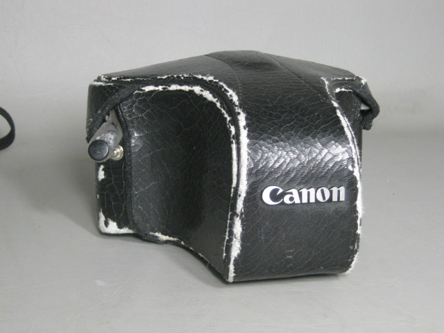 Canon AE-1 35mm SLR Film Camera + 50mm FD f/1.8 Lens + Case + Manuals Bundle NR! 12