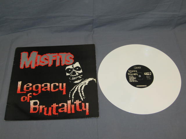 Rare Misfits Legacy Of Brutality White Vinyl PL9-06 LP