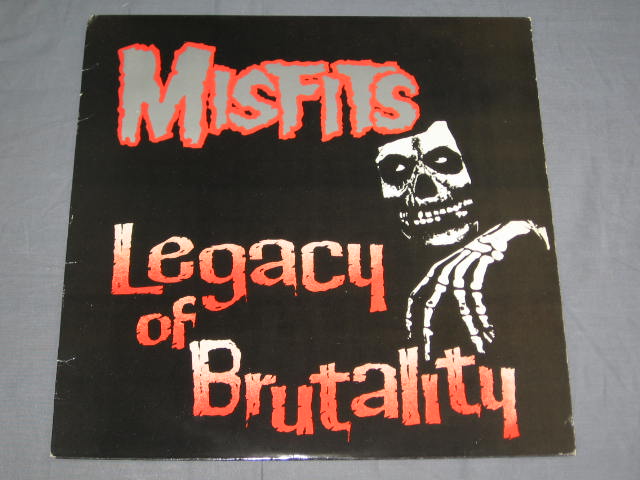 Rare Misfits Legacy Of Brutality White Vinyl PL9-06 LP 4