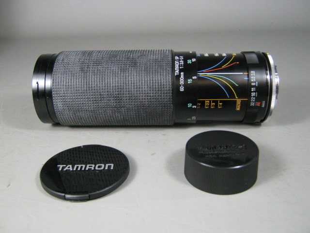 Tamron SP 60-300mm f/3.8-5.4 Zoom Lens 23A +Case P/KA Adapter Pentax K KA Bundle 1