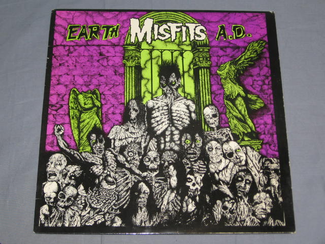 Rare Misfits Earth A.D. Purple Vinyl 33 LP Punk Record 5