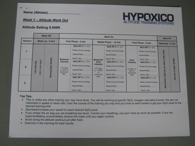 Hypoxico Everest Summit II Hypoxic Generator High Altitude Training System +Tent 18