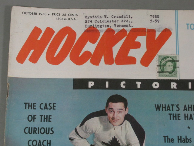 14 Vtg Hockey Pictorial Magazine Lot 1958-1960 NHL AHL WHL Bobby Hull Plante NR! 2