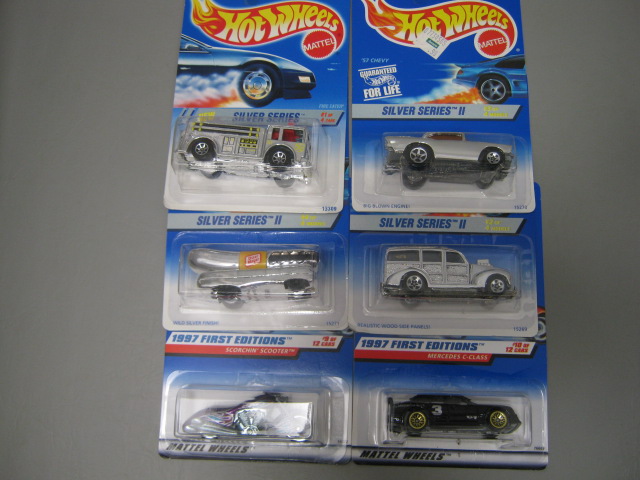 100 New Hotwheels Cars Lot Assortment MOC Mattel 1996-97 Collectors Series NR! 8