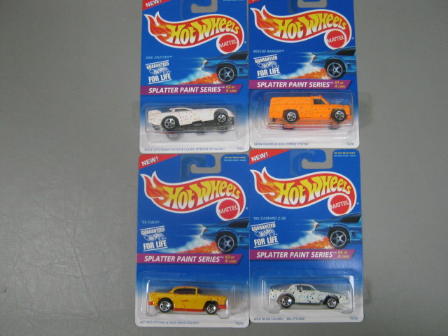 100 New Hotwheels Cars Lot Assortment MOC Mattel 1996-97 Collectors Series NR! 19