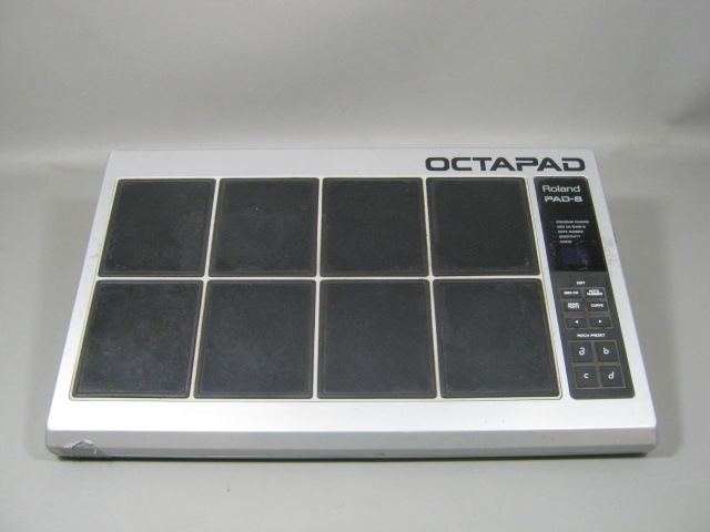 Vtg Roland Octapad PAD-8 MIDI Drum Trigger Electronic Percussion Controller NR!!