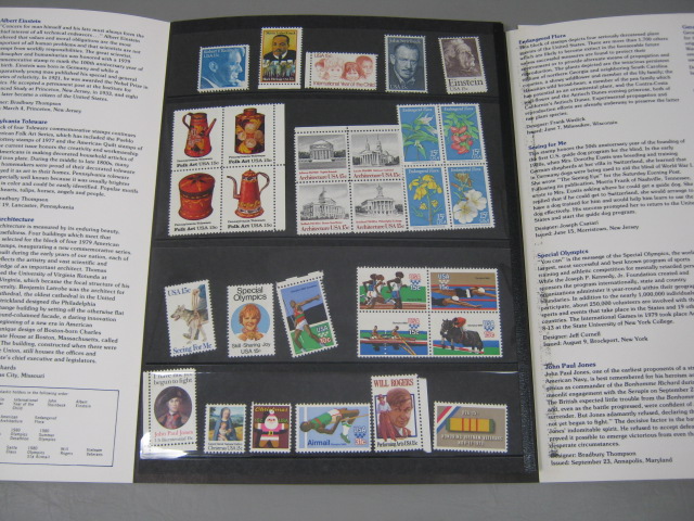 Vtg US Stamp Mint Sheet Collection Lot Bicentennial $2 Bill 1st Day Issue $100+ 17