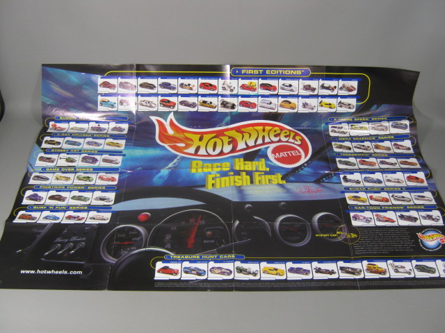 100 New Hotwheels Mattel Cars Assortment MOC 1990s Treasure Hunt First Editions 19