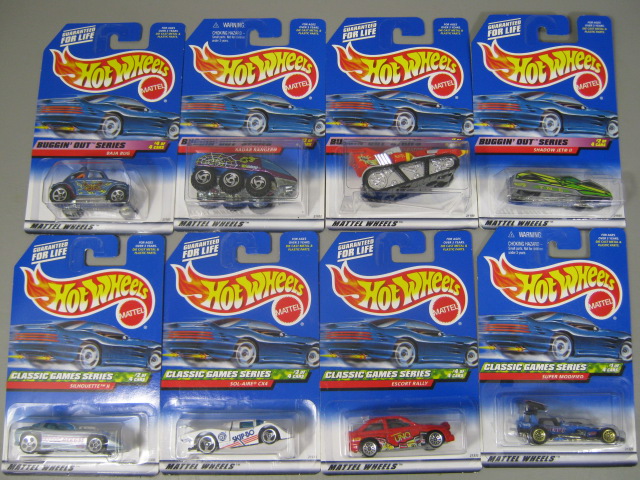 100 Hotwheels Car Assortment Lot 1990s MOC First Editions Collectors Series NR 9