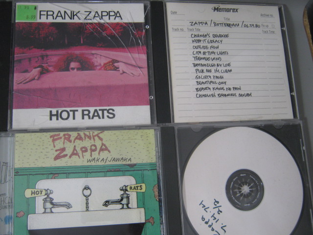 37 Frank Zappa Mothers CDs 2 DVDs  Lot Joes Garage Apostrophe Bootlegs Dub Room 4