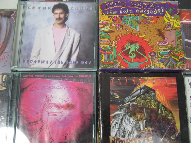 37 Frank Zappa Mothers CDs 2 DVDs  Lot Joes Garage Apostrophe Bootlegs Dub Room 8