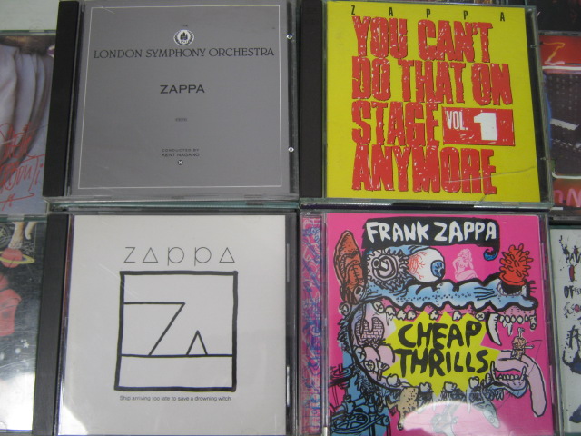37 Frank Zappa Mothers CDs 2 DVDs  Lot Joes Garage Apostrophe Bootlegs Dub Room 9