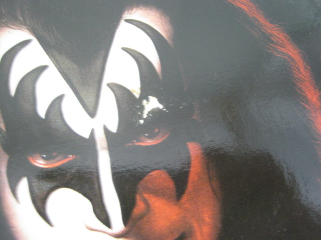 4 KISS Rare Vinyl 12" Album Singles Autographed A Black Diamond Creatures German 17