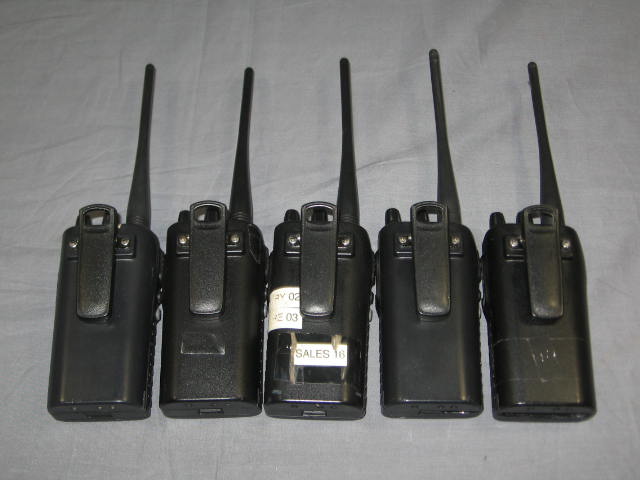5 Tekk GT-90 16 Ch 4 Watt Programmable UHF Radios Lot + 1