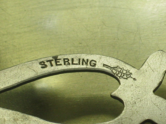 Vtg Antique Engraved Webster Sterling Silver Repousse Cigarette Case 90.6 Grams 7