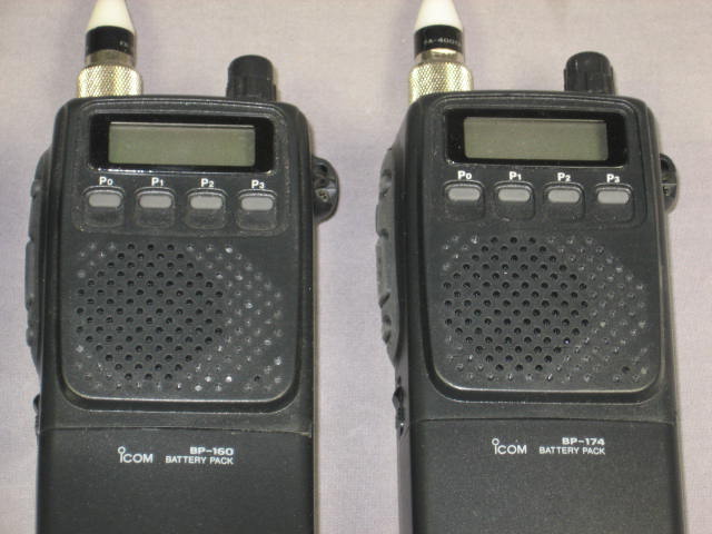 5 icom IC-F20 UHF Portable Two Way Radio Transceivers 2