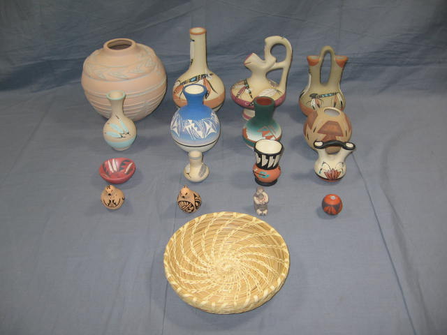 Native American Indian Southwestern Pottery Collection+