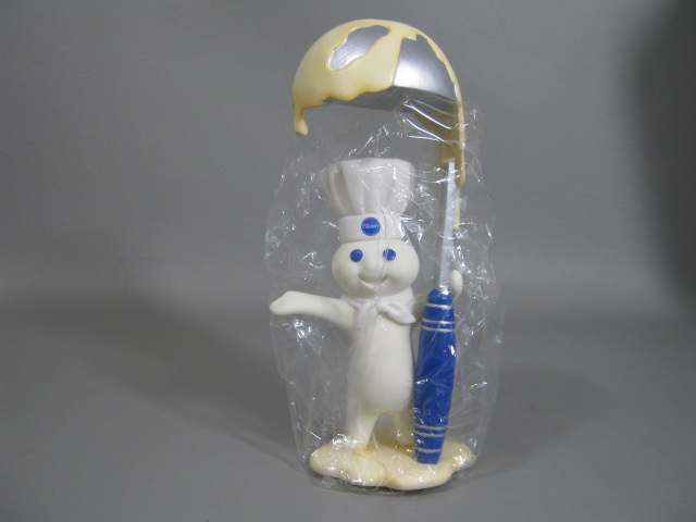6 Pillsbury Doughboy Danbury Mint Collectors Figurines Gravy Boat Self Potrait + 10