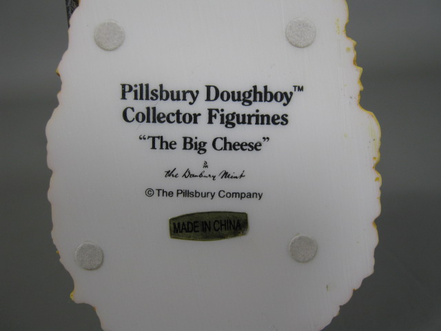 6 Pillsbury Doughboy Danbury Mint Collector Figurines MIB Big Cheese Flour Power 2