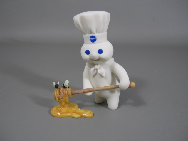 6 Pillsbury Doughboy Danbury Mint Collector Figurines MIB Big Cheese Flour Power 3