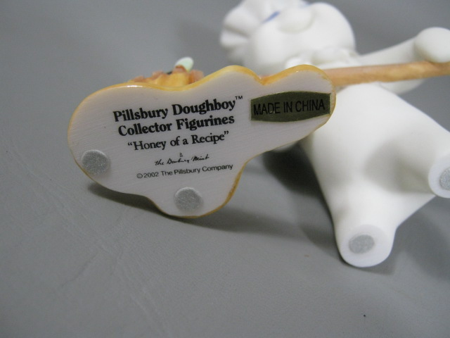 6 Pillsbury Doughboy Danbury Mint Collector Figurines MIB Big Cheese Flour Power 4