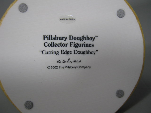 6 Pillsbury Doughboy Danbury Mint Collector Figurines MIB Big Cheese Flour Power 8