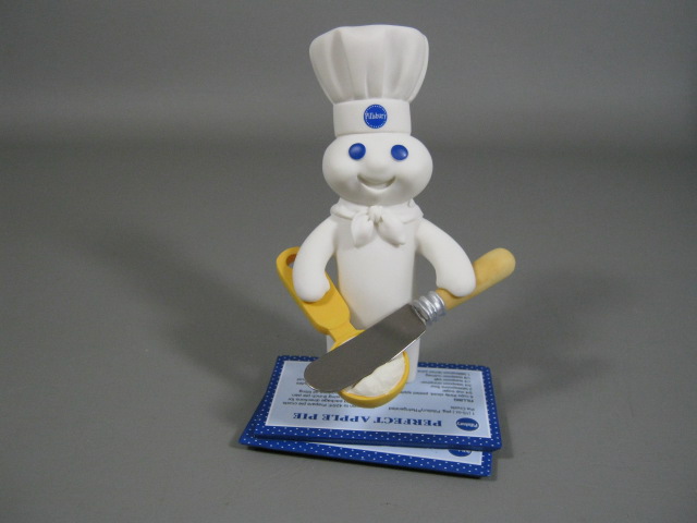 6 Pillsbury Doughboy Danbury Mint Collector Figurines MIB Big Cheese Flour Power 9