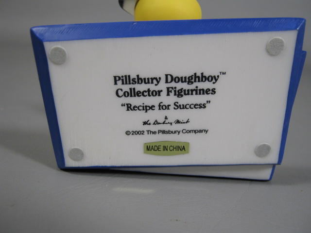 6 Pillsbury Doughboy Danbury Mint Collector Figurines MIB Big Cheese Flour Power 10