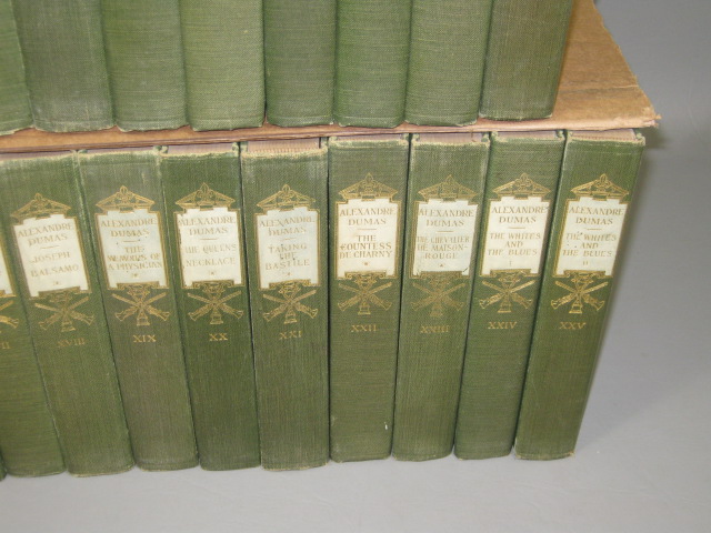 Alexandre Dumas Works 25 Vol Set 1910 P F Collier Son The Count Of Monte Cristo 4
