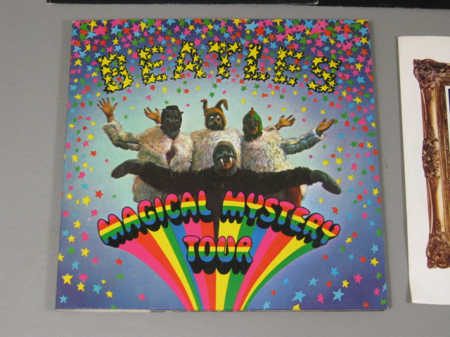 Beatles 45 Lot Magical Mystery Tour Help Strawberry Fields Picture Sleeves Swan 1