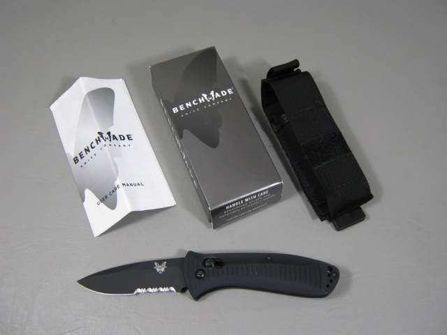 NEW Benchmade 5000 5000SBK Presidio 154CM Folding Knife Mel Pardue Auto-Axis