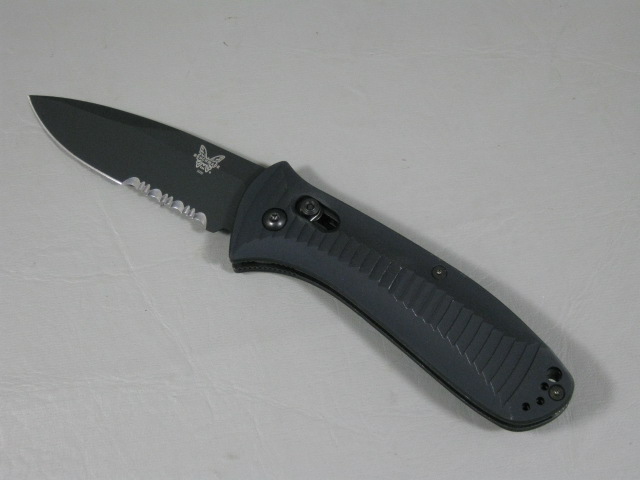 NEW Benchmade 5000 5000SBK Presidio 154CM Folding Knife Mel Pardue Auto-Axis 1