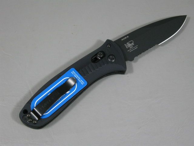 NEW Benchmade 5000 5000SBK Presidio 154CM Folding Knife Mel Pardue Auto-Axis 3